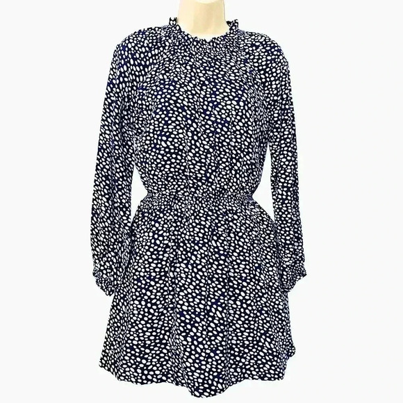 Boden Polka Dot Smocked Dress New Big Girl Youth Nautical Coastal Prep - Picture 1 of 10